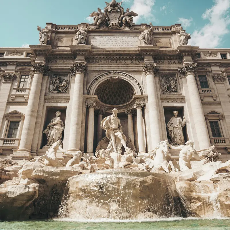 Trevi Fountain in Rome Jigsaw Puzzle
