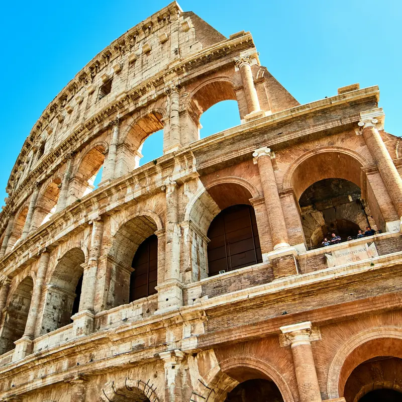 Roman Colosseum Exterior Close-Up Jigsaw Puzzle