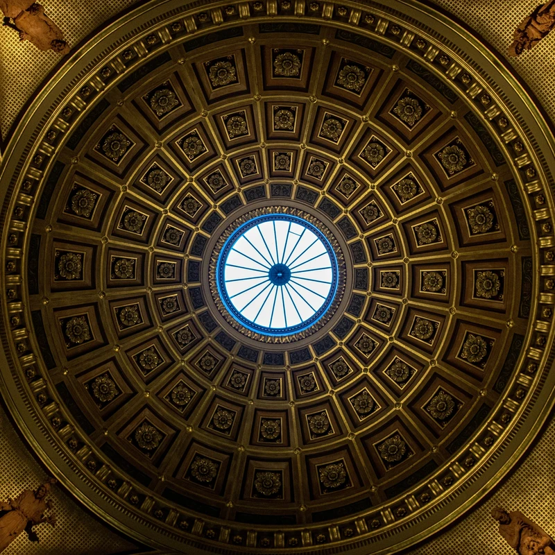 Grand Dome Ceiling with Skylight Jigsaw Puzzle