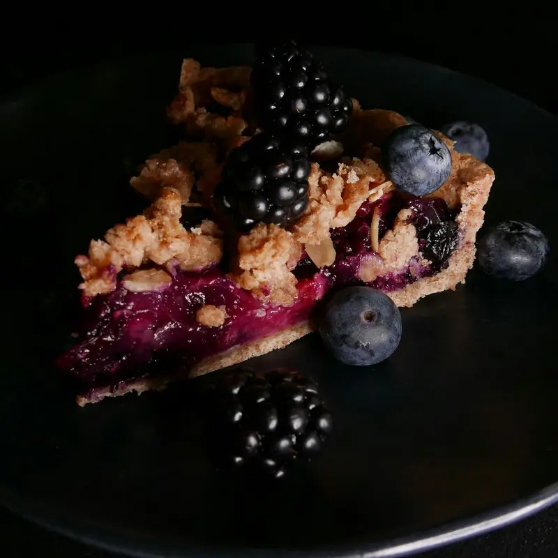 Berry Crumble Pie Slice Jigsaw Puzzle