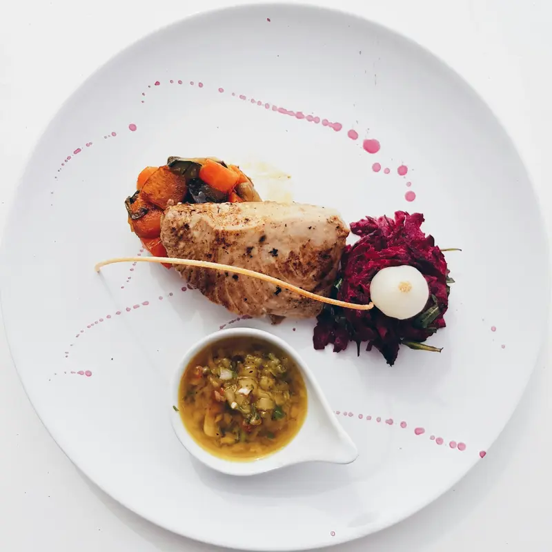 Elegant Plated Gourmet Dinner Jigsaw Puzzle