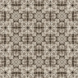 Ornate Brown Kaleidoscope Pattern — Abstract jigsaw puzzle