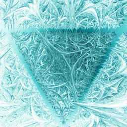 Intricate Frost Crystal Close-Up — Abstract jigsaw puzzle