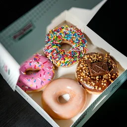 Box of Assorted Donuts — Food jigsaw puzzle